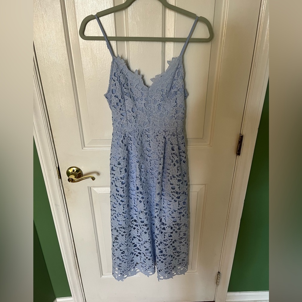 ASTR the label midi lace dress